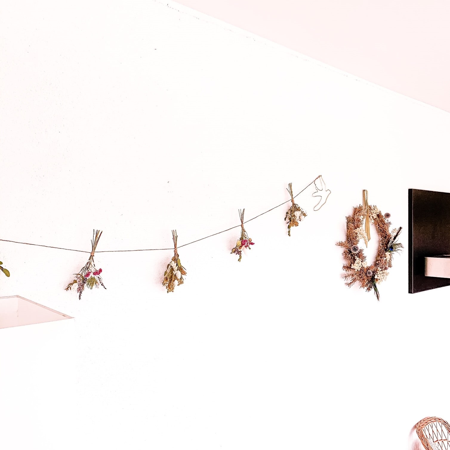 Guirlande de fleurs séchées Léa – Image 3
