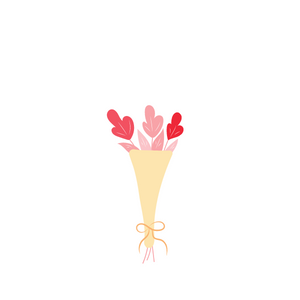 Bouquet St Valentin Taille M