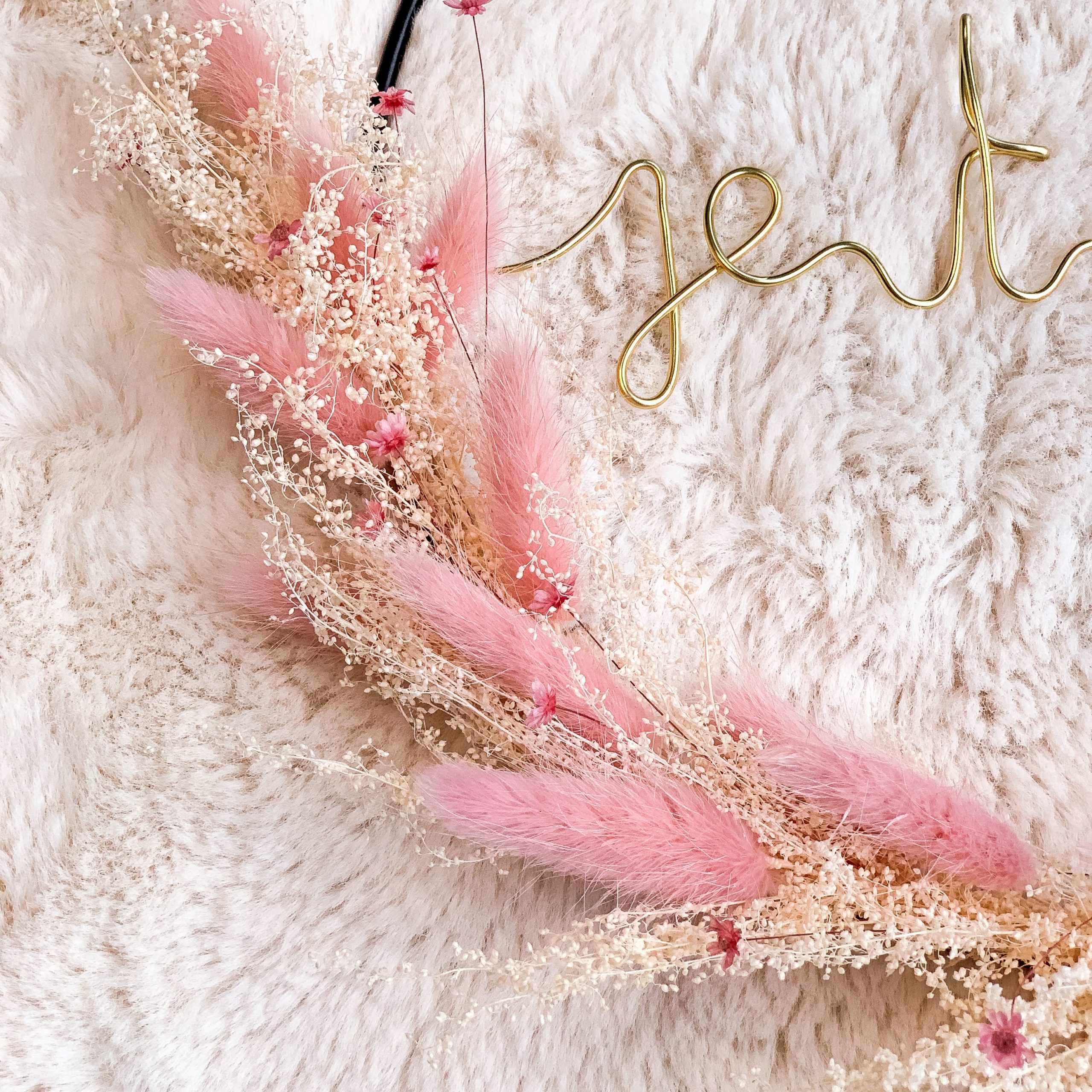 Couronne Je t'Aime - Pink - 28cm – Image 3