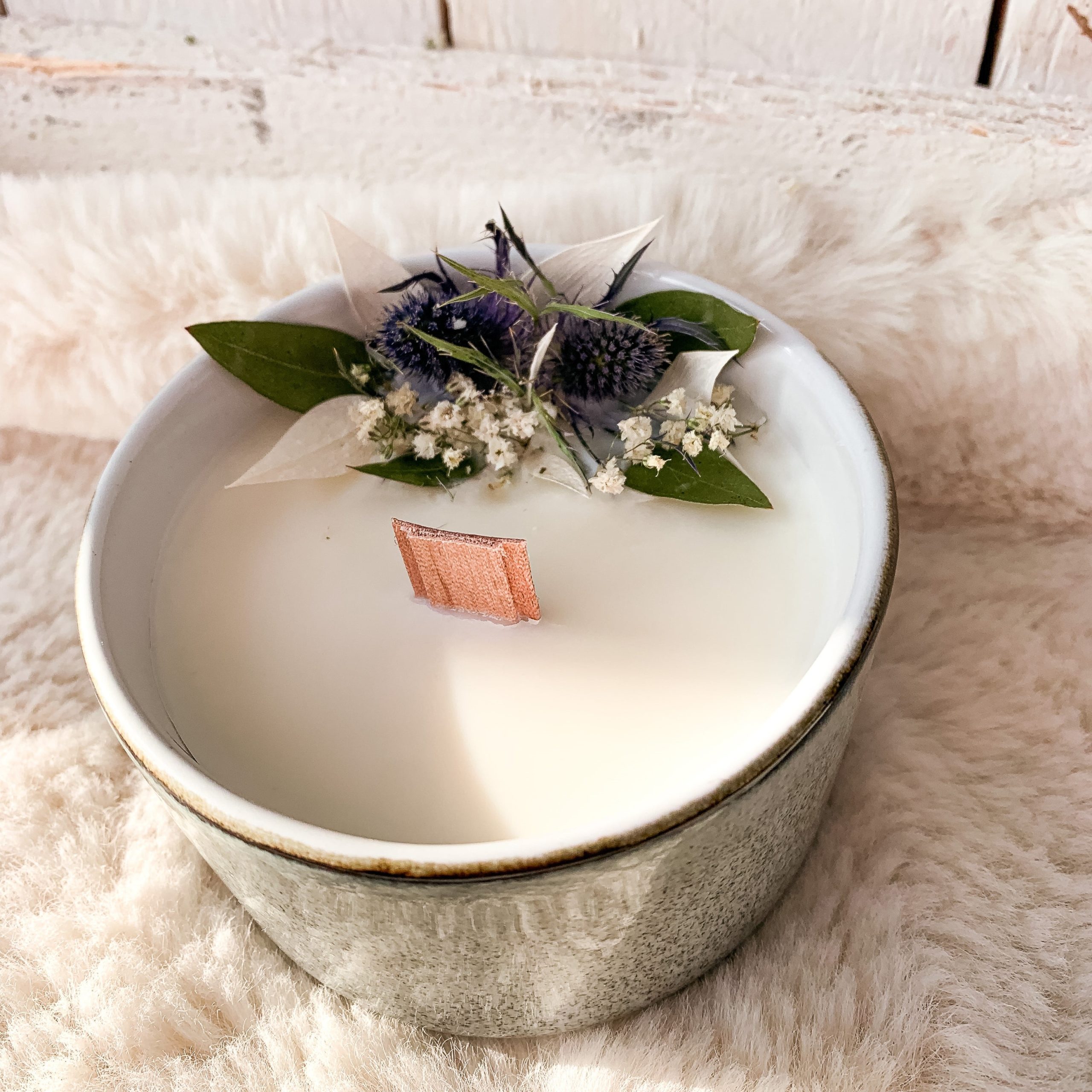 La Bougie Fleurie -Chardon – Image 2