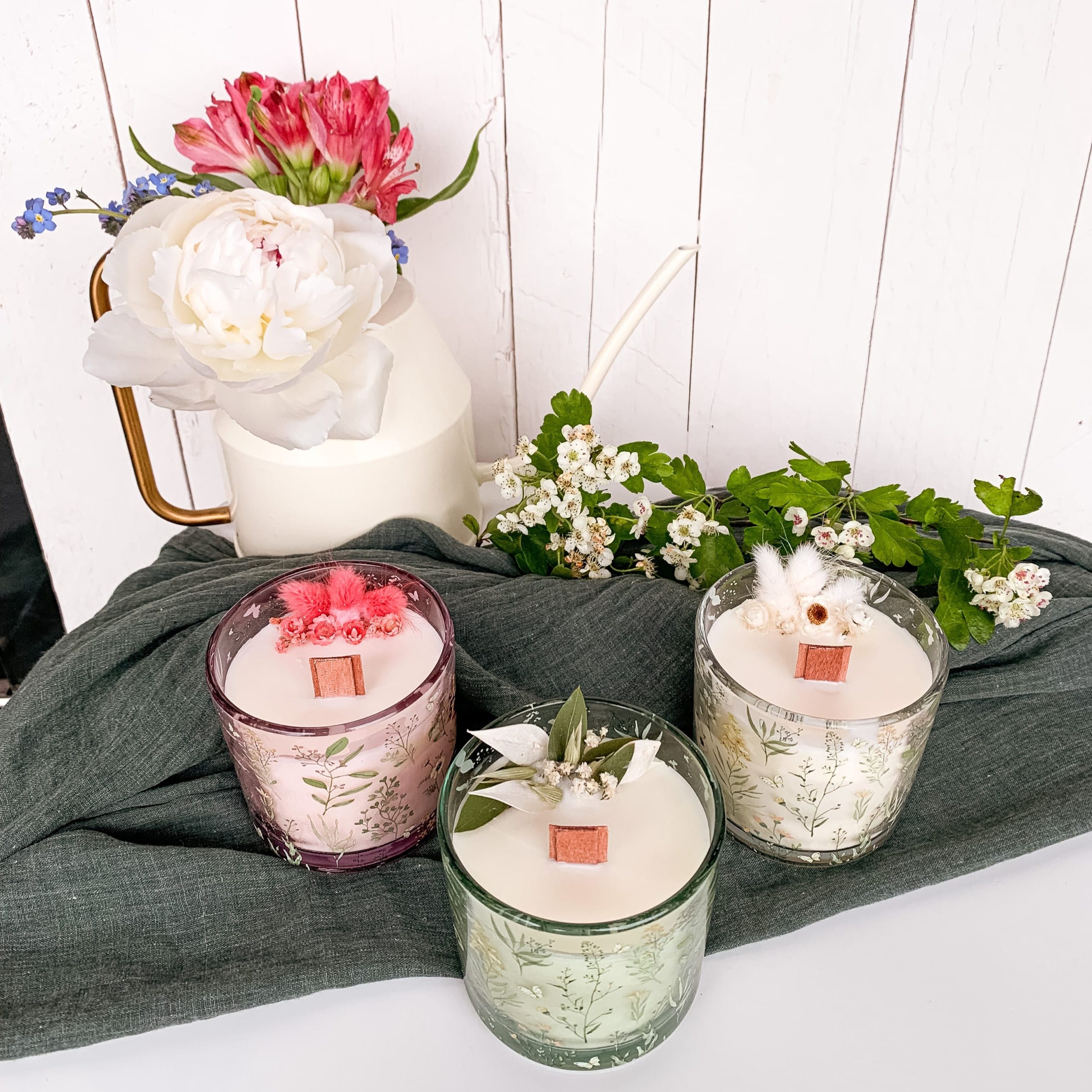 La Bougie Fleurie - Fleur de Coton – Image 4