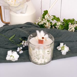 La Bougie Fleurie - Fleur de Coton